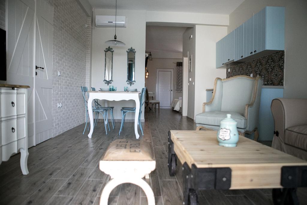 Galinio Boutique Apartments Szkafidiá Szoba fotó
