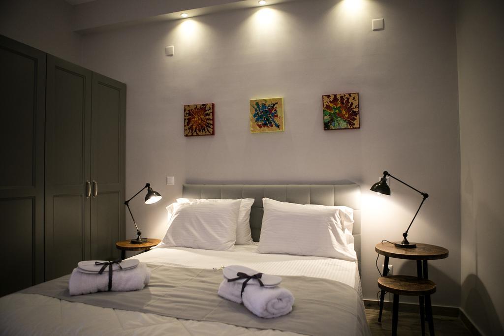 Galinio Boutique Apartments Szkafidiá Szoba fotó